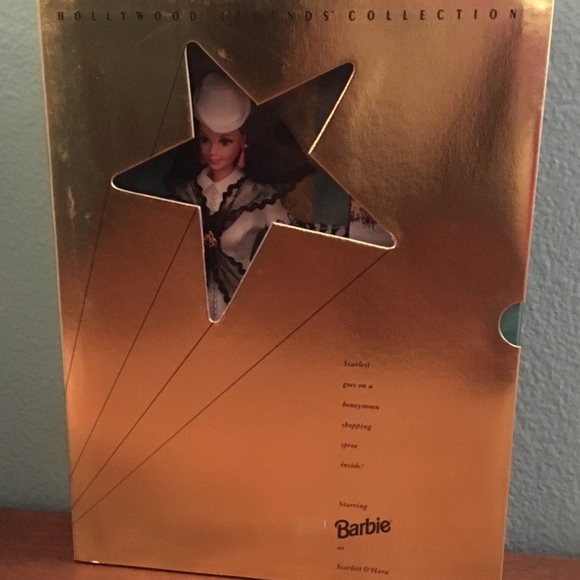 VTG Hollywood Legends Gone With The Wind Barbie - Picture 4 of 5